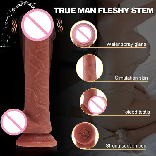 Dildo Vibrador gigante para mujeres con control remoto inalambrico