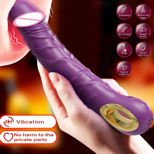 Poderoso Dildo vibrador para mujeres