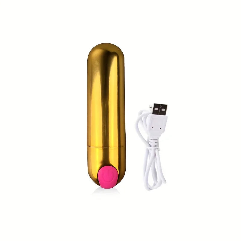 Vibrador recargable con 10 Frecuencias