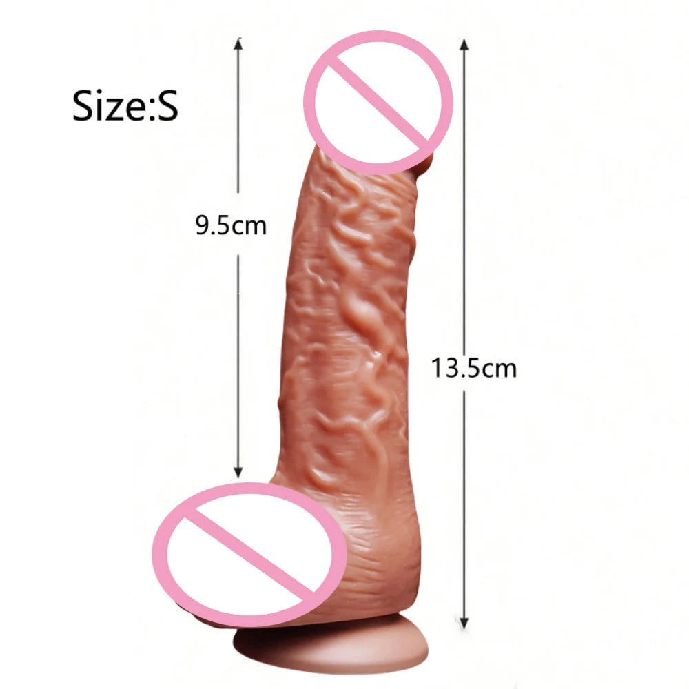Dildo suave y realista G-spot para estimulación