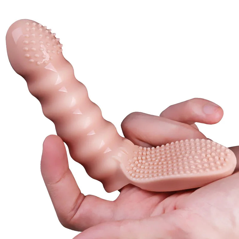 Dildo estimlador de clítoris de dedo