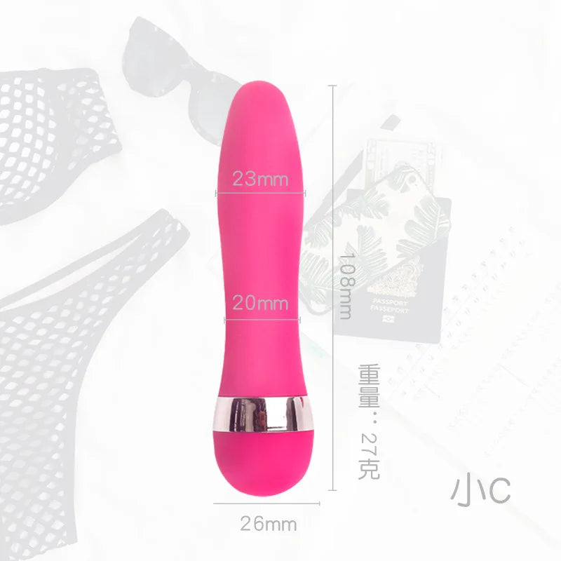 Dildo Vibrador y Masturbador Femenino G Spot, Clitoris y estimulador anal