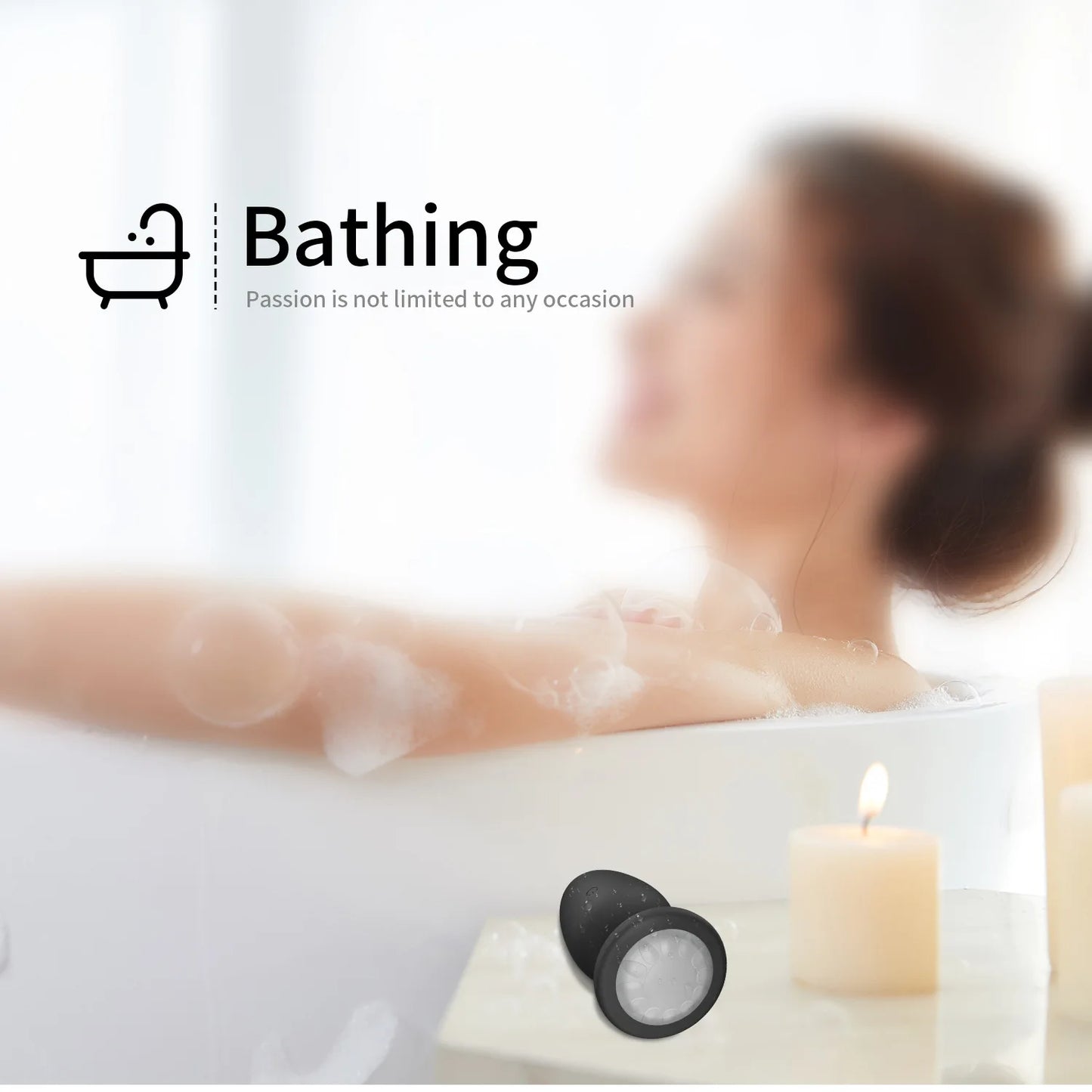 Plug Anal iluminado, brilla en la oscuridad, luz led de Silicona