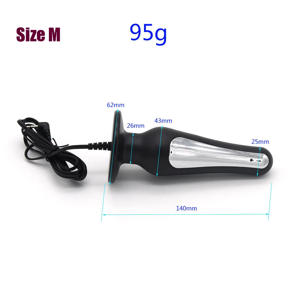 Eletroestimulador BDSM para pezones, ano y otras zonas del cuerpo