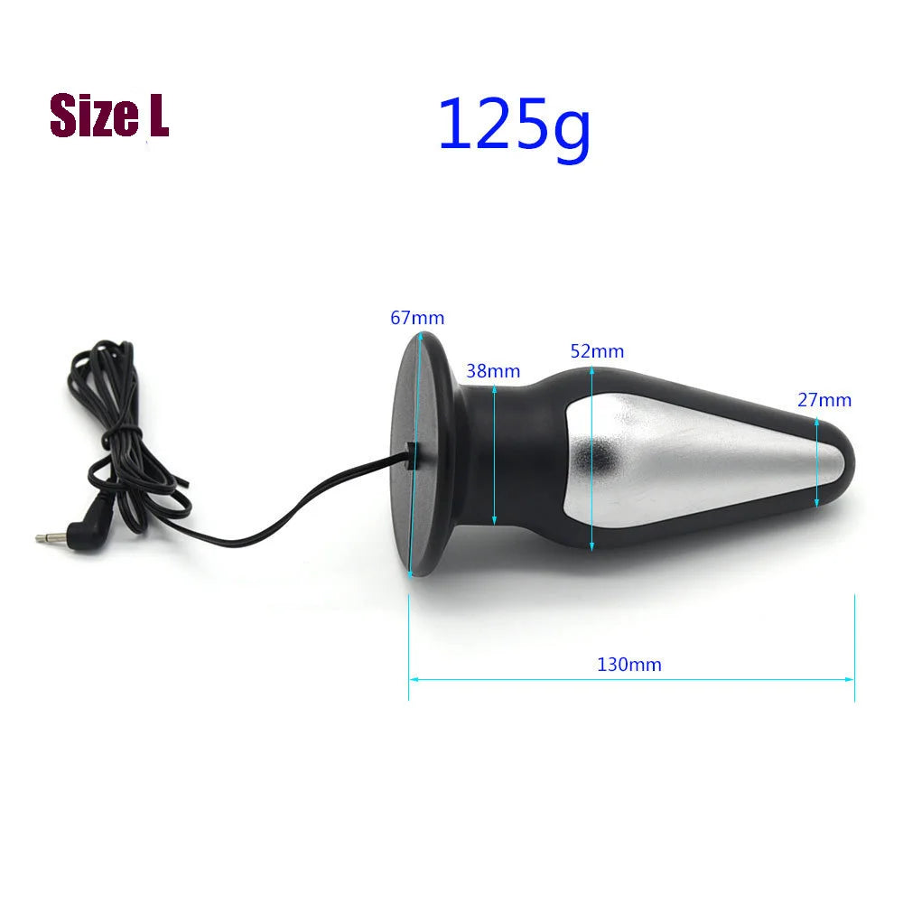 Eletroestimulador BDSM para pezones, ano y otras zonas del cuerpo