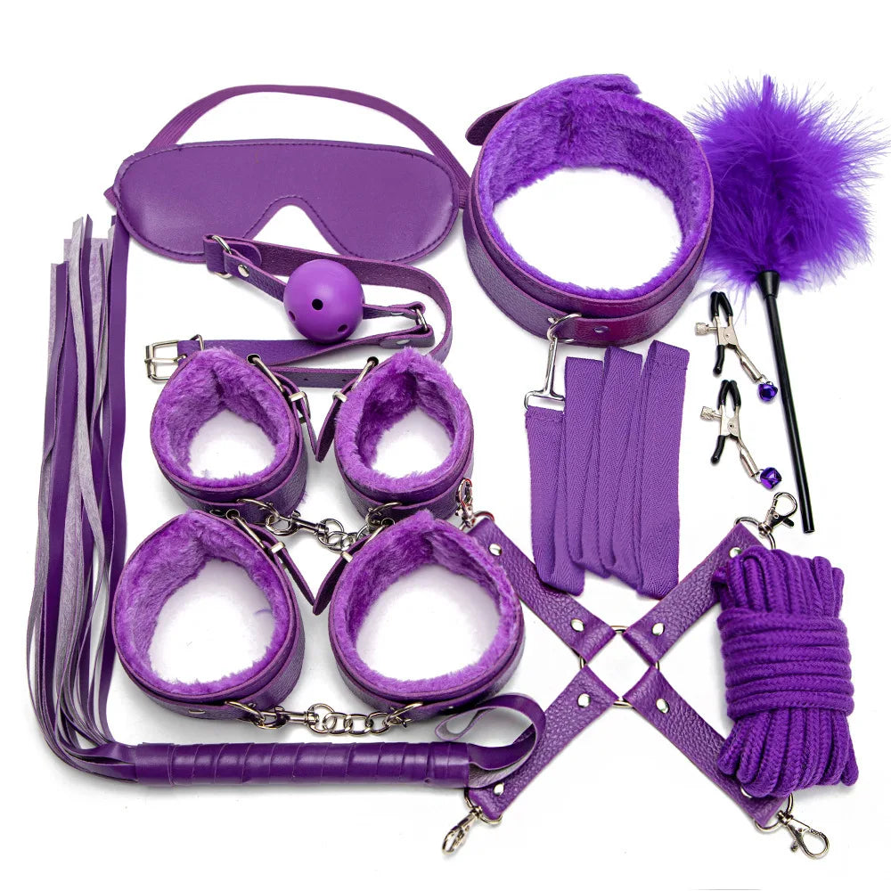 Bondage Kit de 10 piezas BDSM