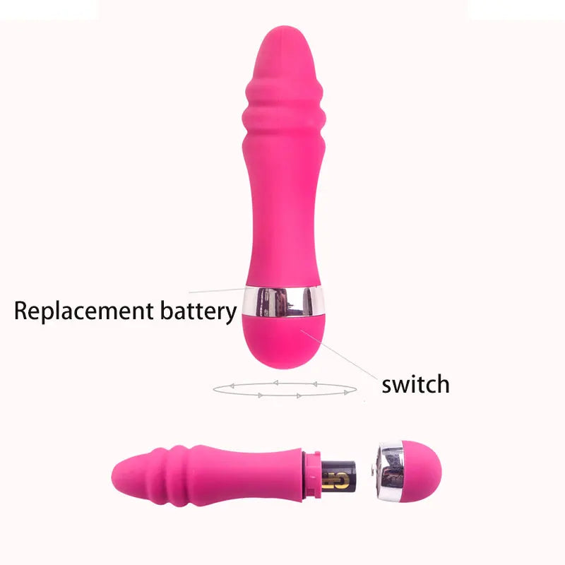 Dildo Vibrador y Masturbador Femenino G Spot, Clitoris y estimulador anal