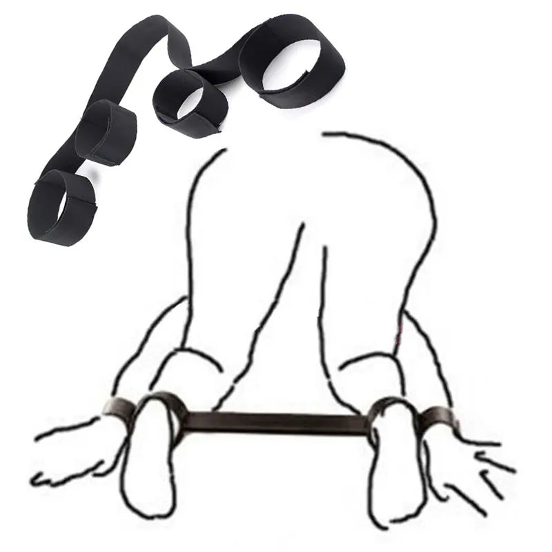 Esposas y Correas ajustables para BDSM Bondage