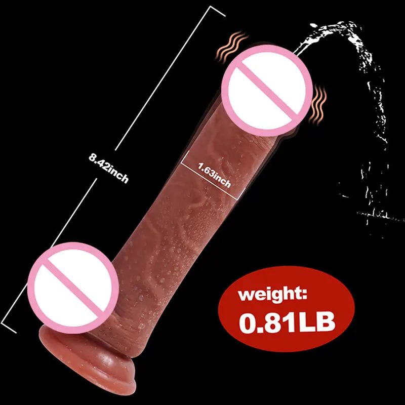 Dildo Vibrador gigante para mujeres con control remoto inalambrico