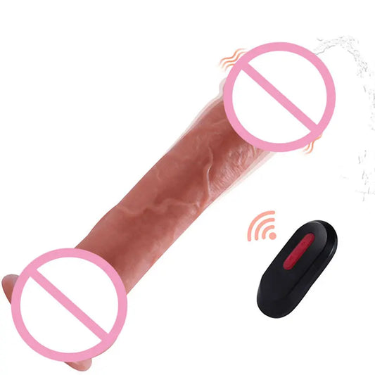 Dildo Vibrador gigante para mujeres con control remoto inalambrico