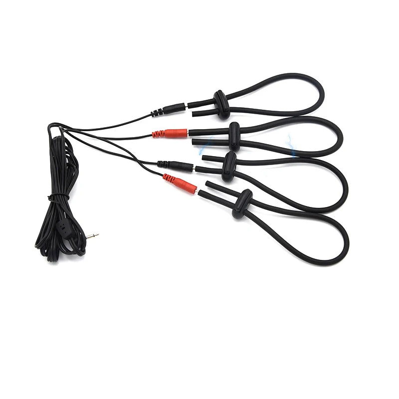 Eletroestimulador BDSM para pezones, ano y otras zonas del cuerpo