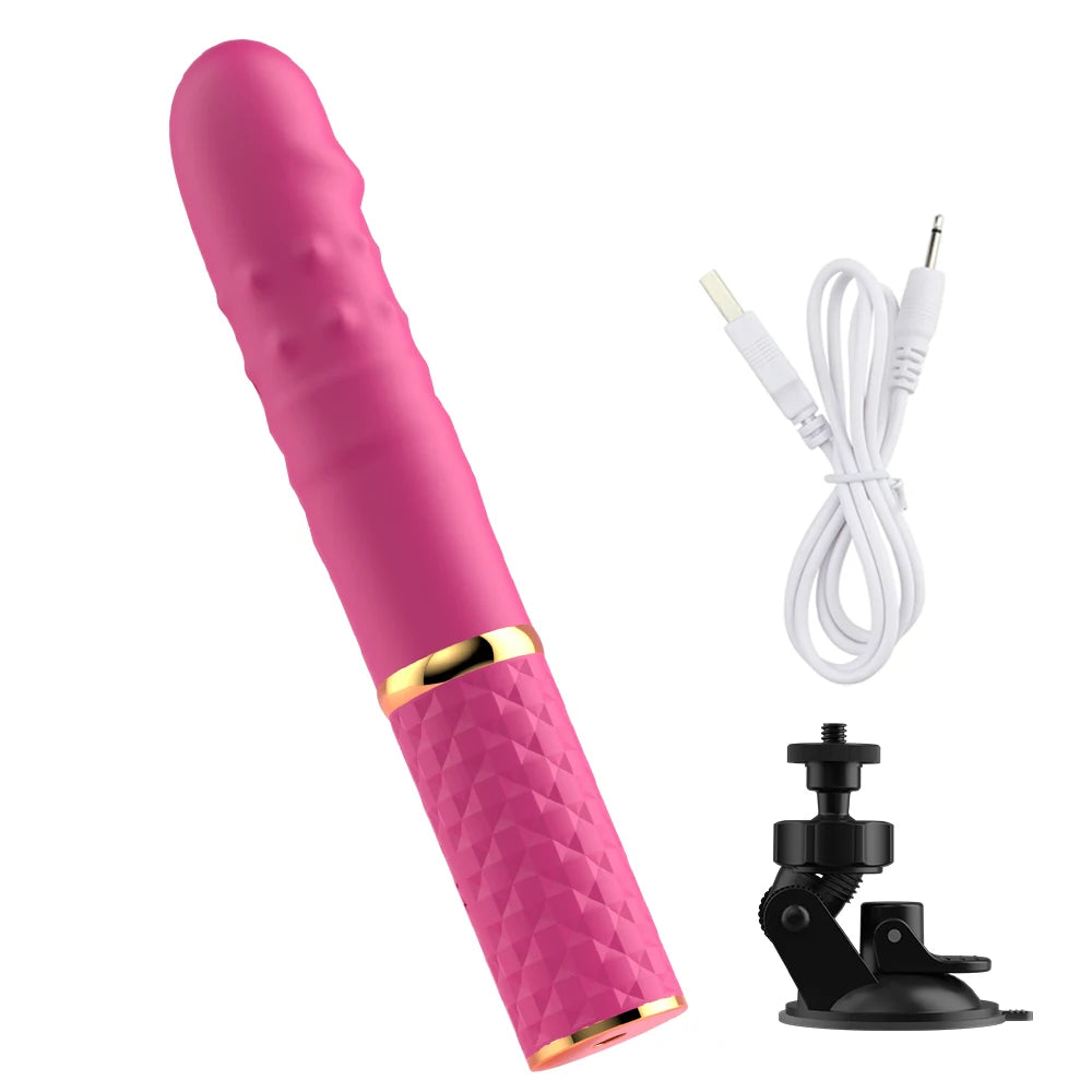 Dildo Vibrador Telescopico para mujeres principiantes