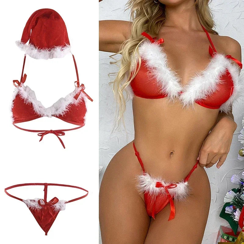 Lencería sexy de navidad