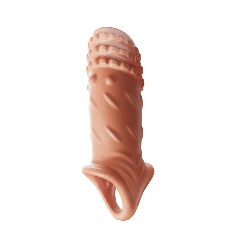 Dildo extendido para el pene preferible para penetración anal