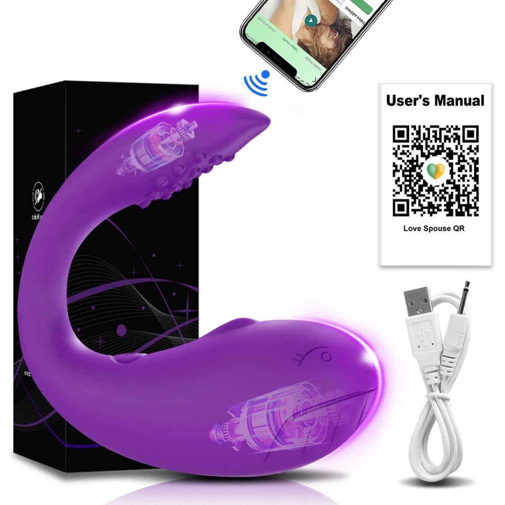 Vibrador Wireless para estimulación femenina