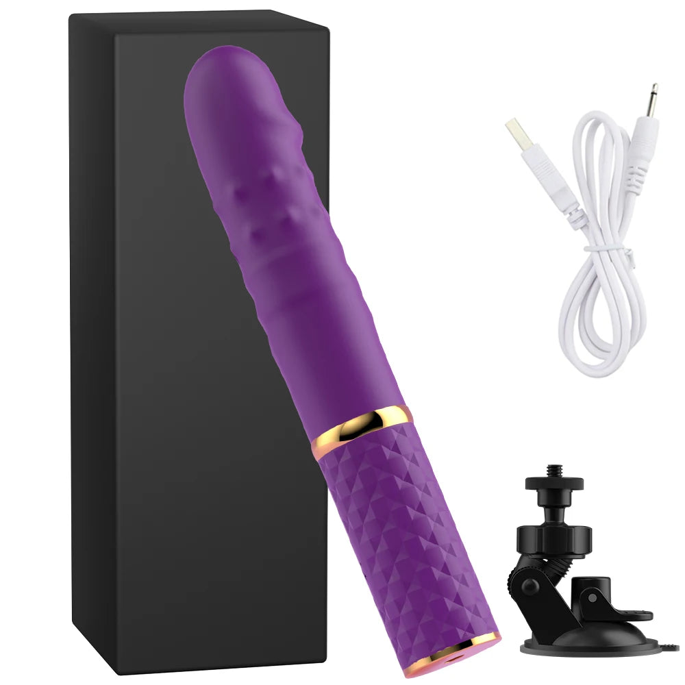 Dildo Vibrador Telescopico para mujeres principiantes