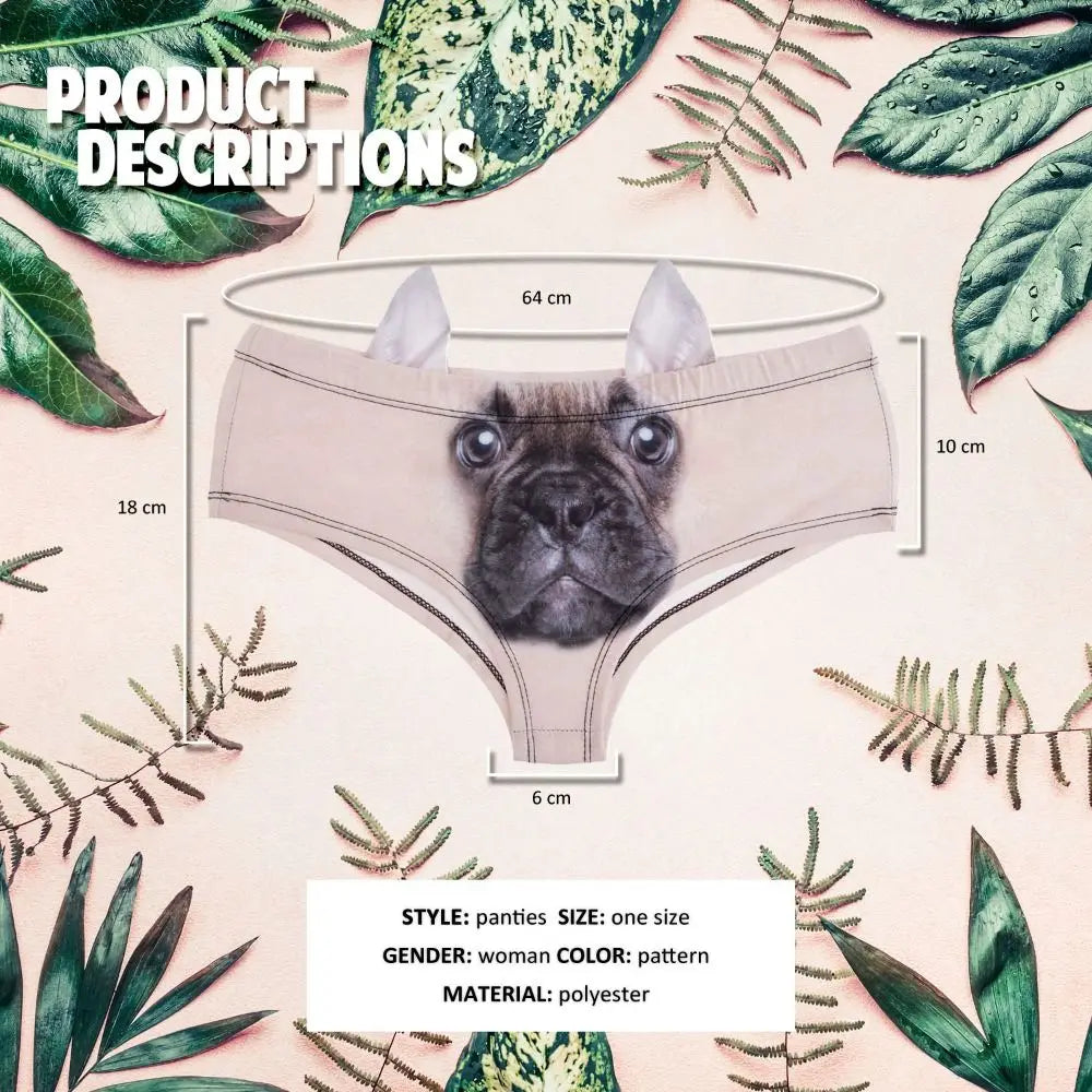 Calzones tiernos con dibujos de animales