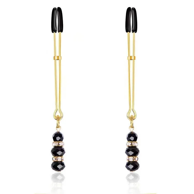 Set de Pinzas con cadenas para pezones Bondage