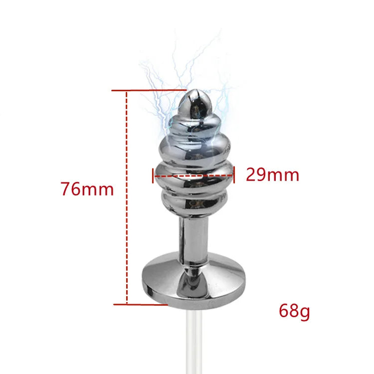 Eletroestimulador BDSM para pezones, ano y otras zonas del cuerpo
