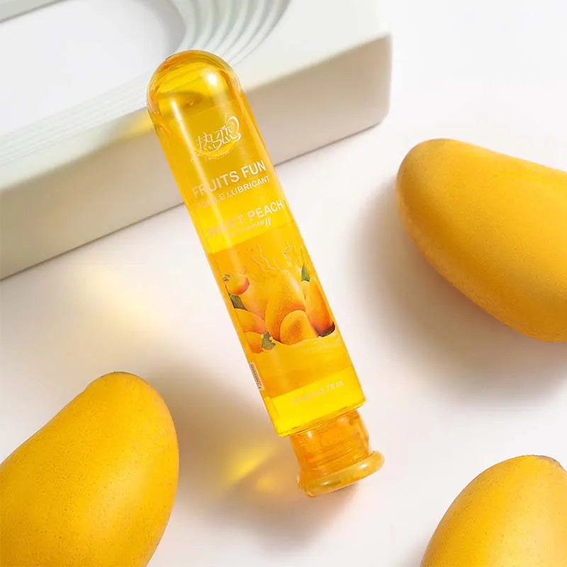 Lubricante en gel sabor a frutas para mayor placer anal y oral