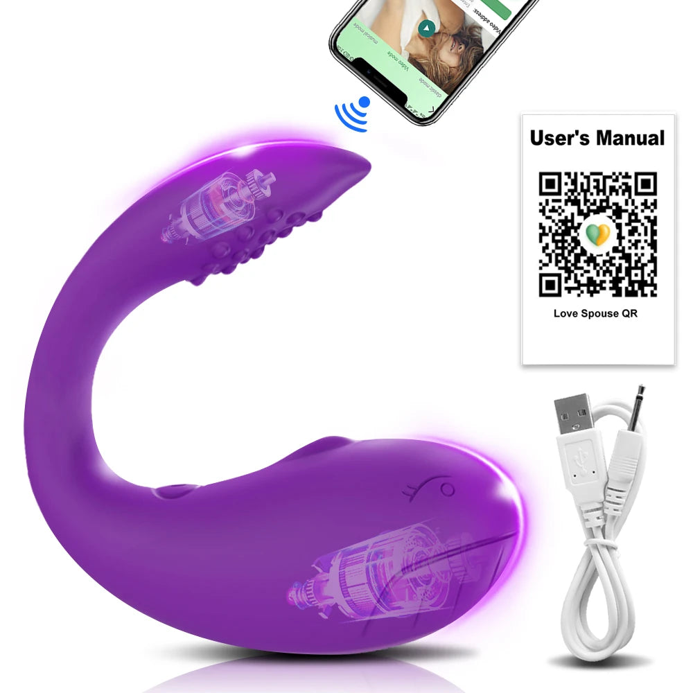 Vibrador Wireless para estimulación femenina