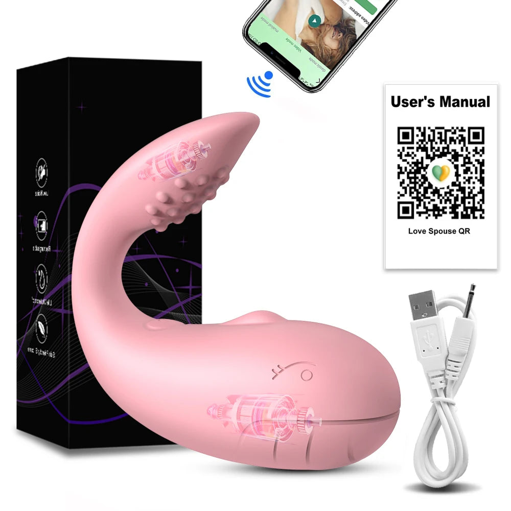 Vibrador Wireless para estimulación femenina