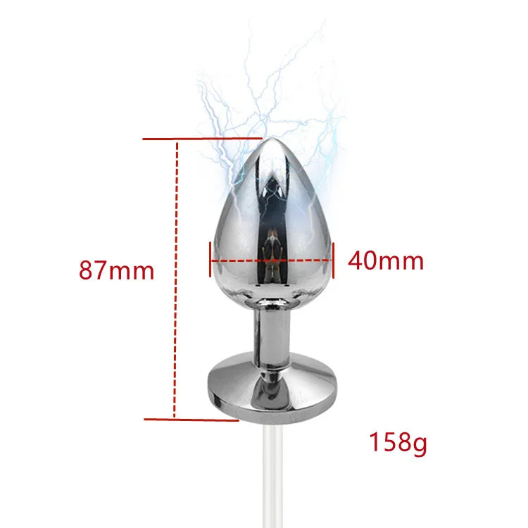 Eletroestimulador BDSM para pezones, ano y otras zonas del cuerpo
