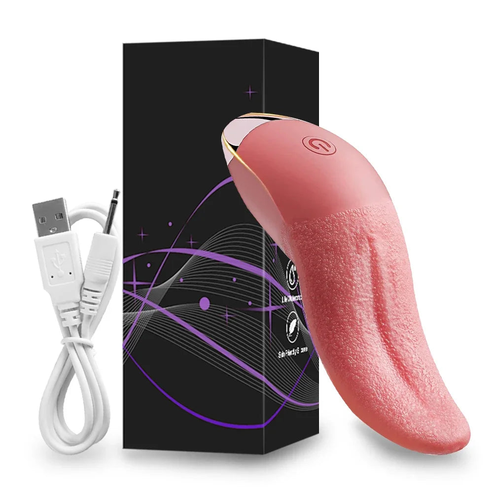Lengua succionadora y vibradora realistar para mujeres
