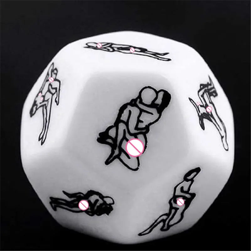 Dado lúdico para jugar y apostar en pareja o con amigos