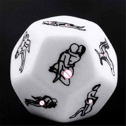 Dado lúdico para jugar y apostar en pareja o con amigos