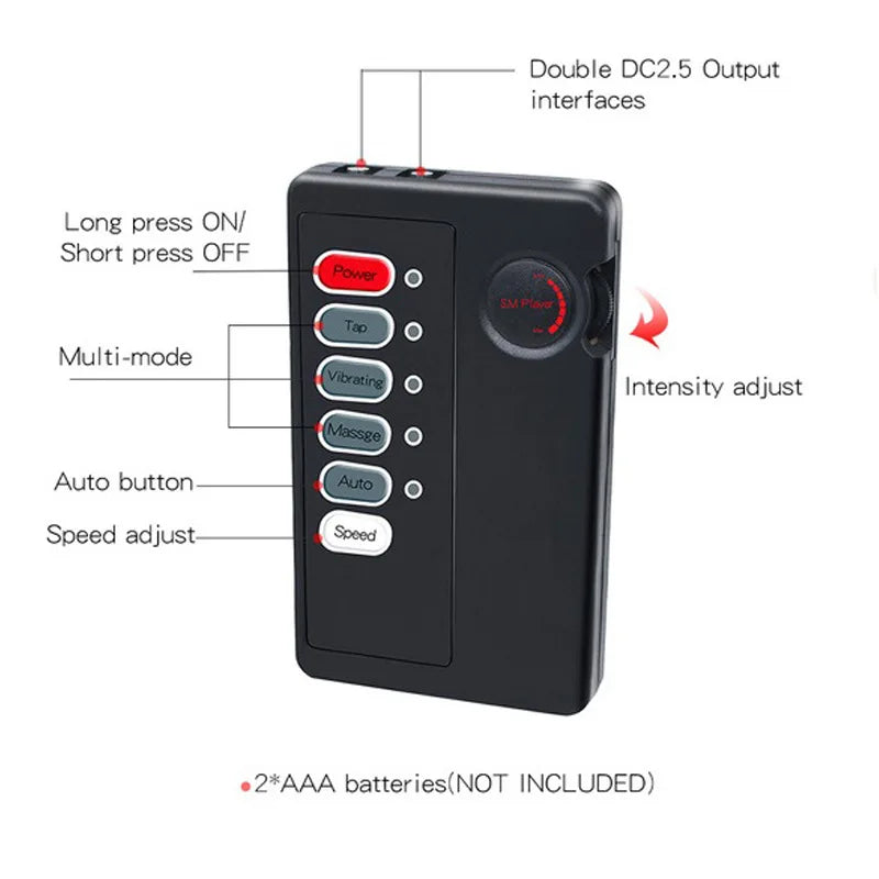 Estimulador de shocks eléctricos