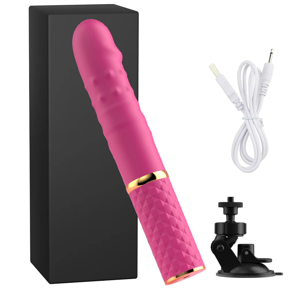 Dildo Vibrador Telescopico para mujeres principiantes