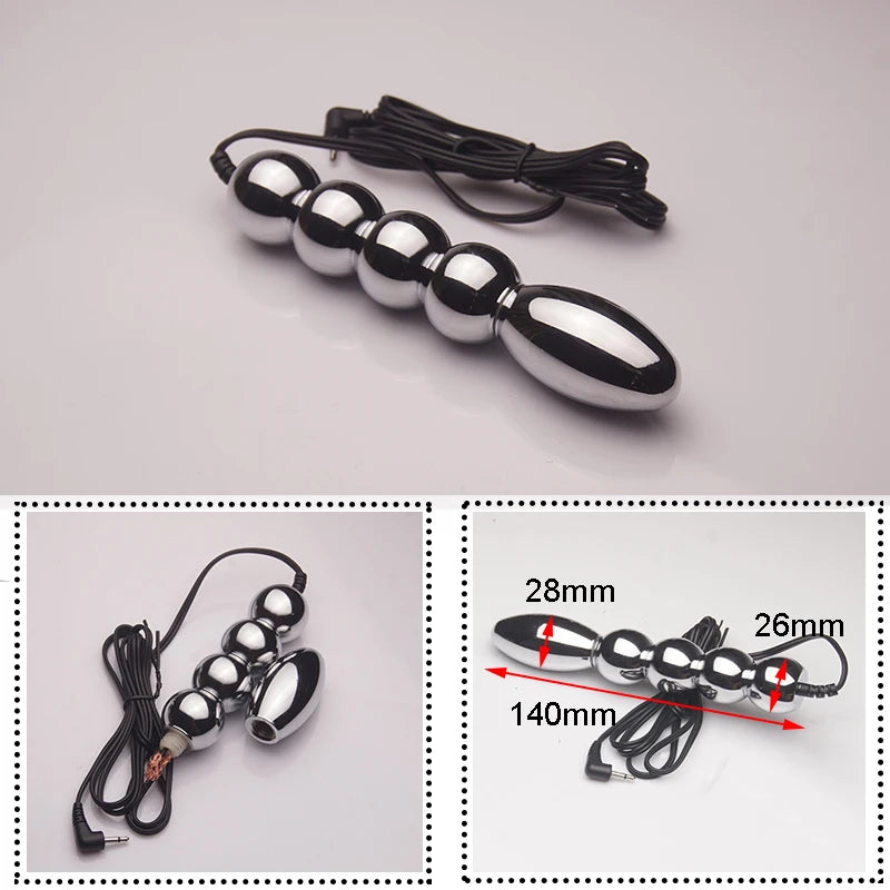 Eletroestimulador BDSM para pezones, ano y otras zonas del cuerpo