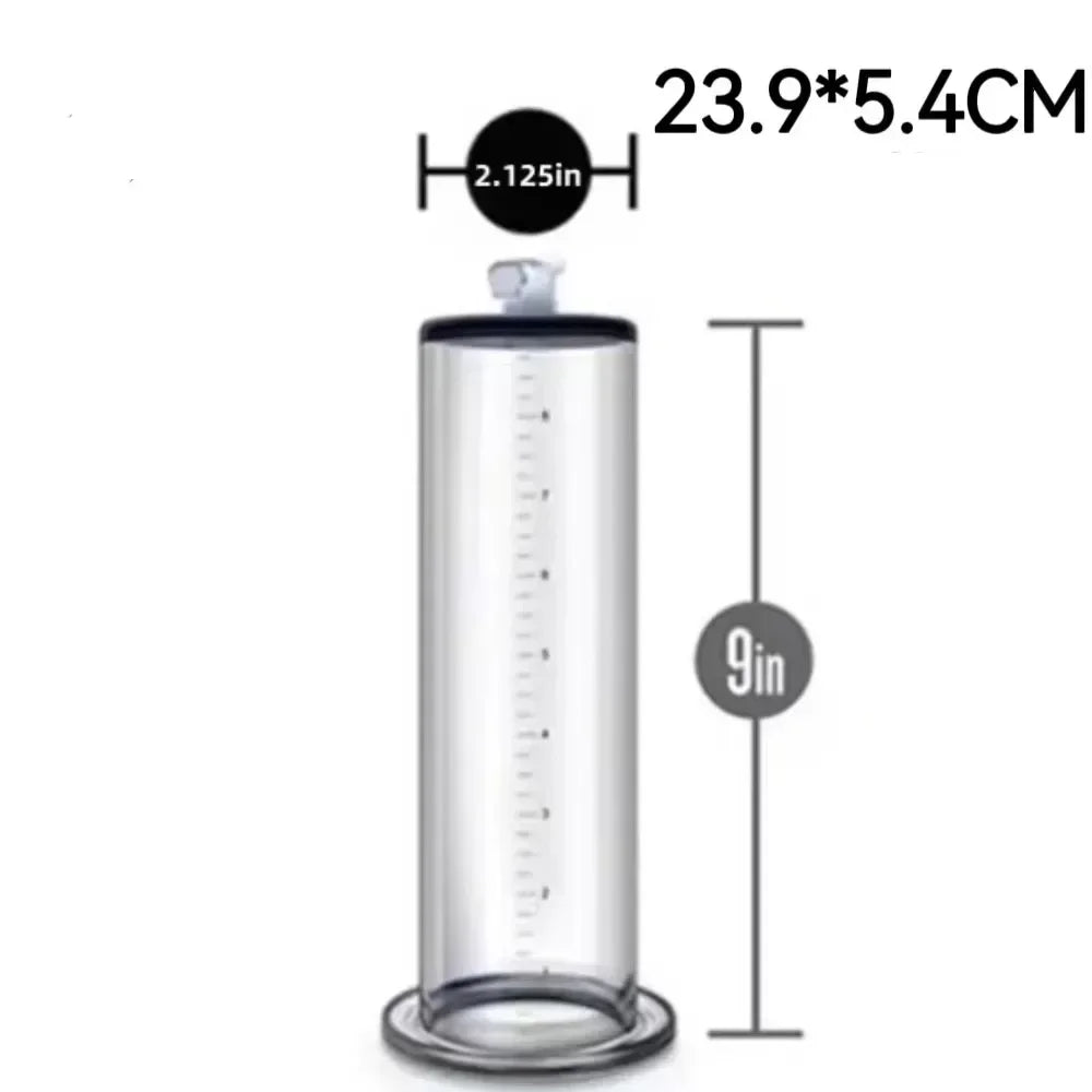 Bomba de vacío para alargar el pene