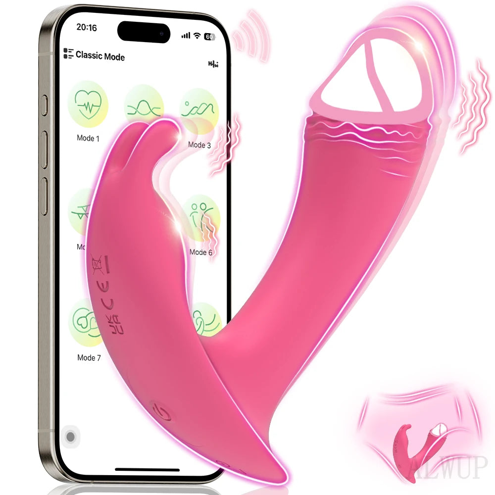 Dildo Vibrador para estimular el clitoris