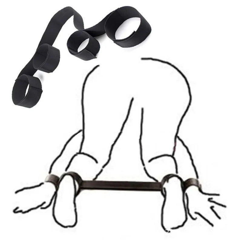 Esposas acolchadas BDSM Bondage de muñecas y tobillos