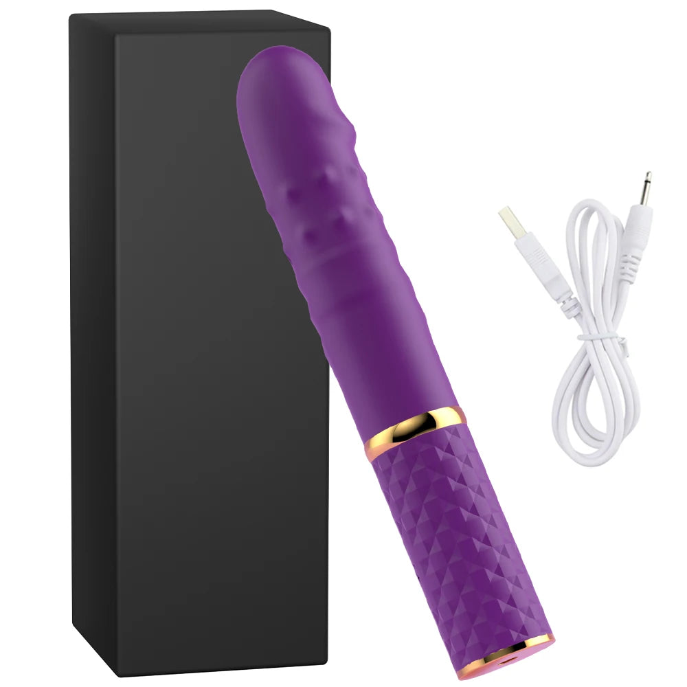 Dildo Vibrador Telescopico para mujeres principiantes