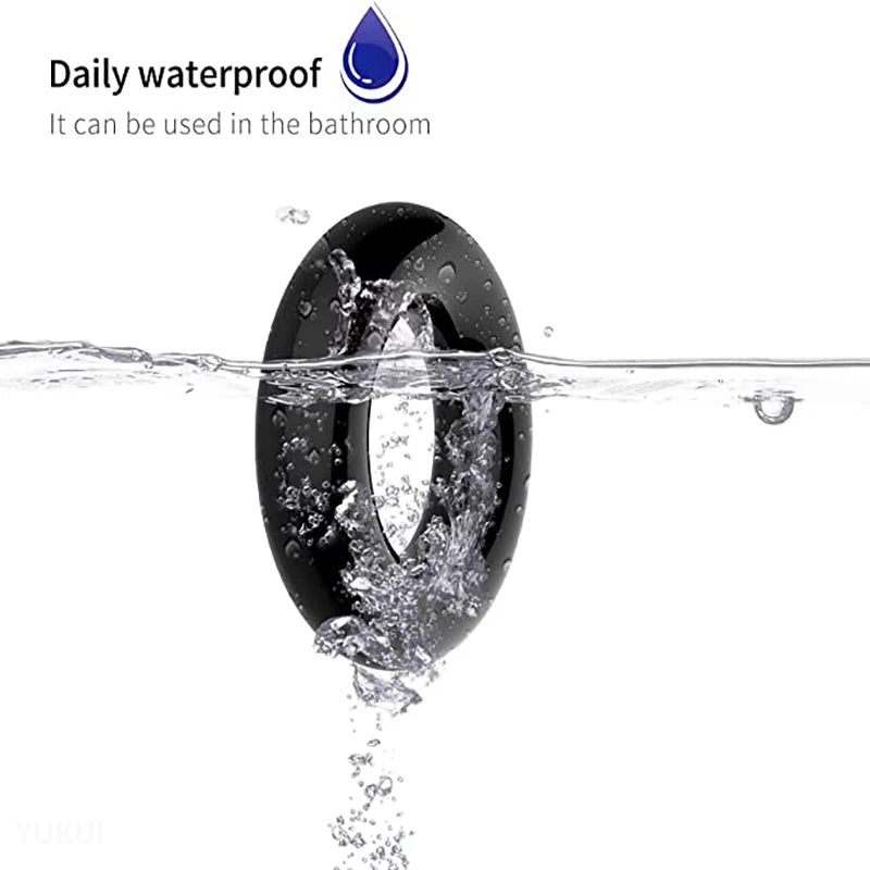 Set de 3 anillos masculinos de silicona para aumentar y retener la erección