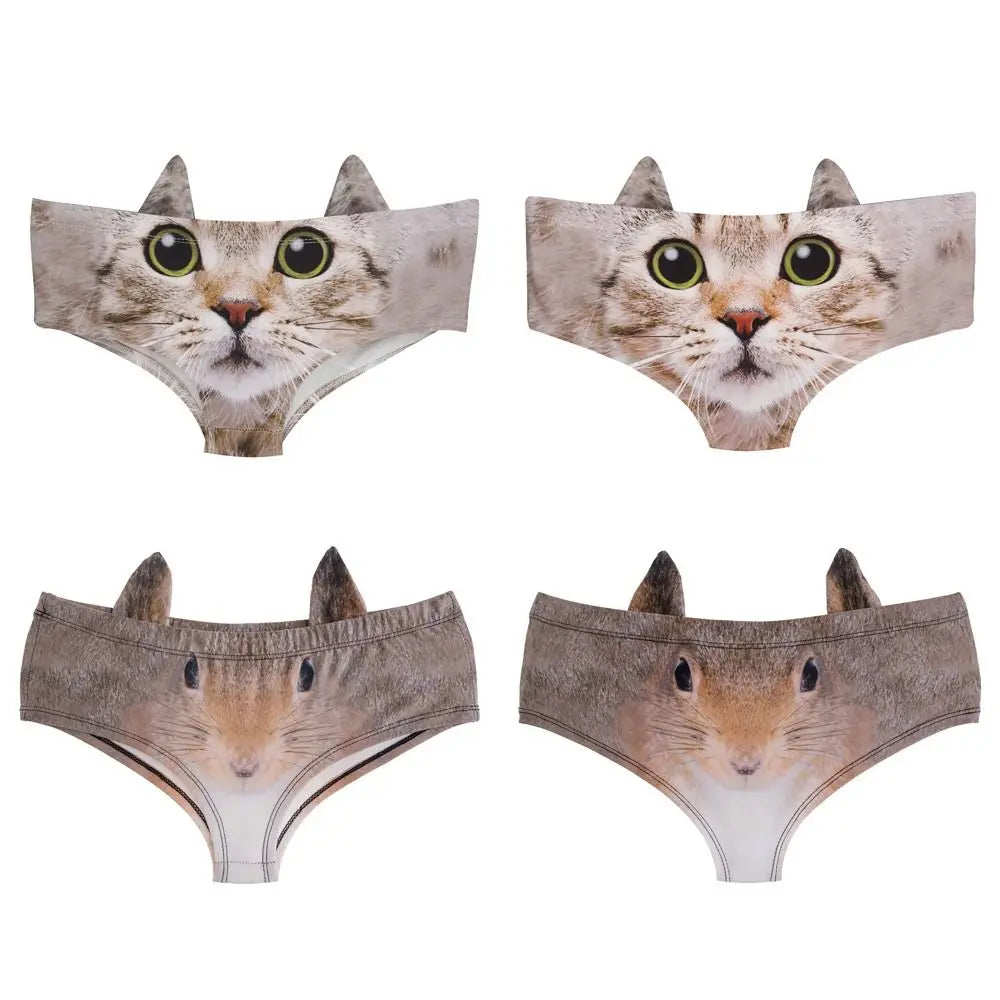 Calzones tiernos con dibujos de animales