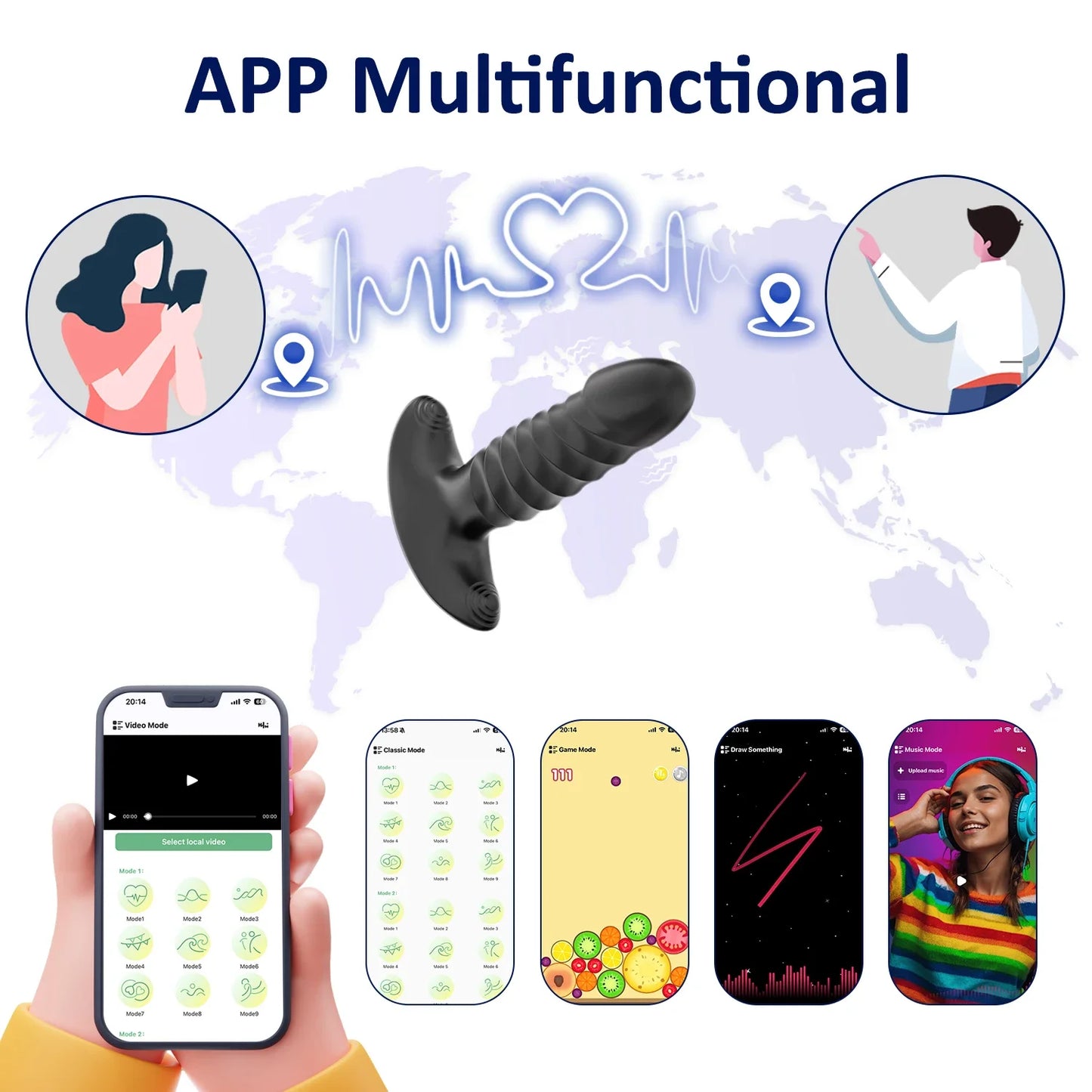 Dildo Wireless Anal