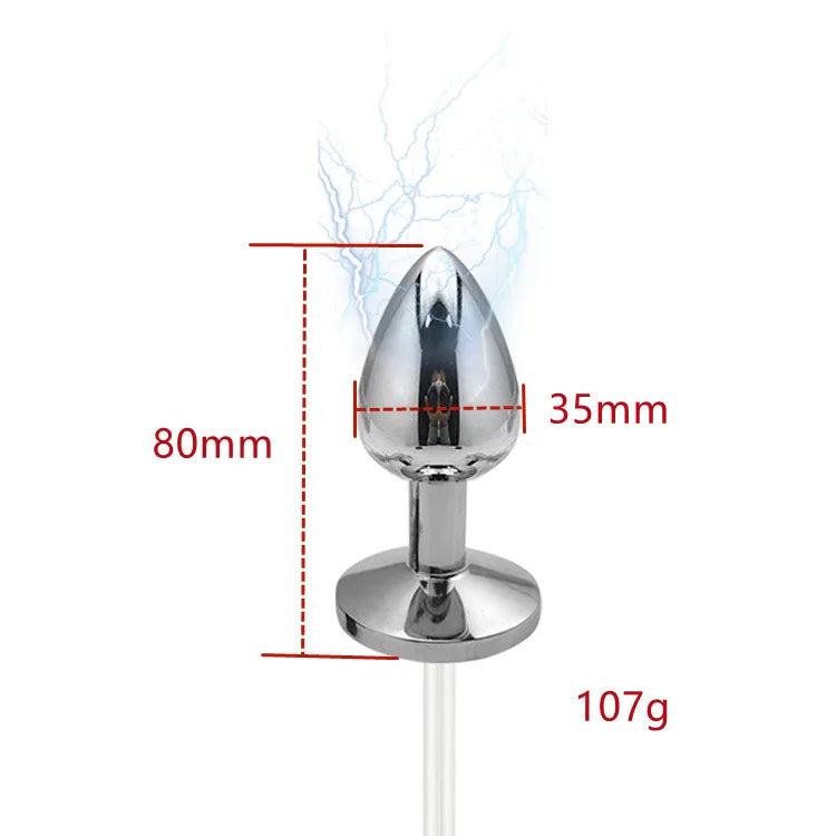Eletroestimulador BDSM para pezones, ano y otras zonas del cuerpo