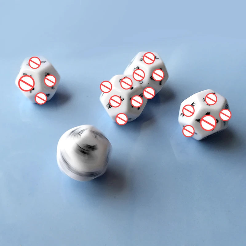 Dado lúdico para jugar y apostar en pareja o con amigos