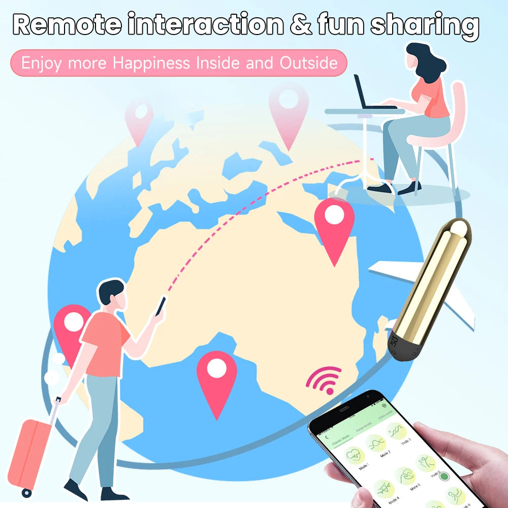 Mini bala vibradora para la ropa interior