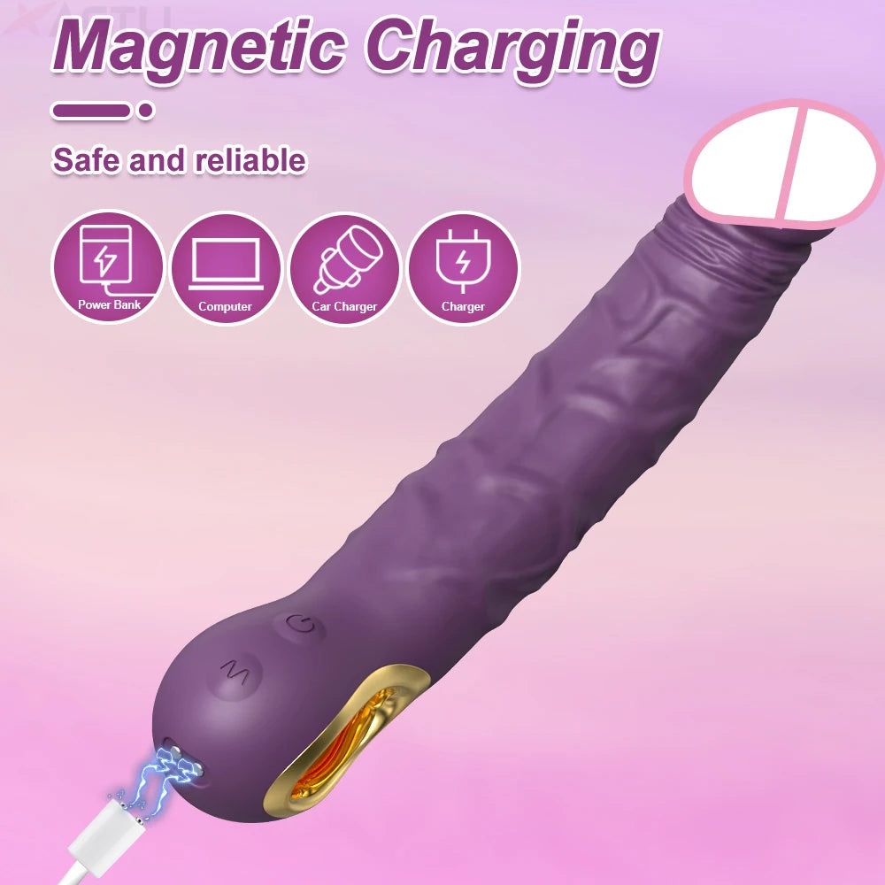 Poderoso Dildo vibrador para mujeres