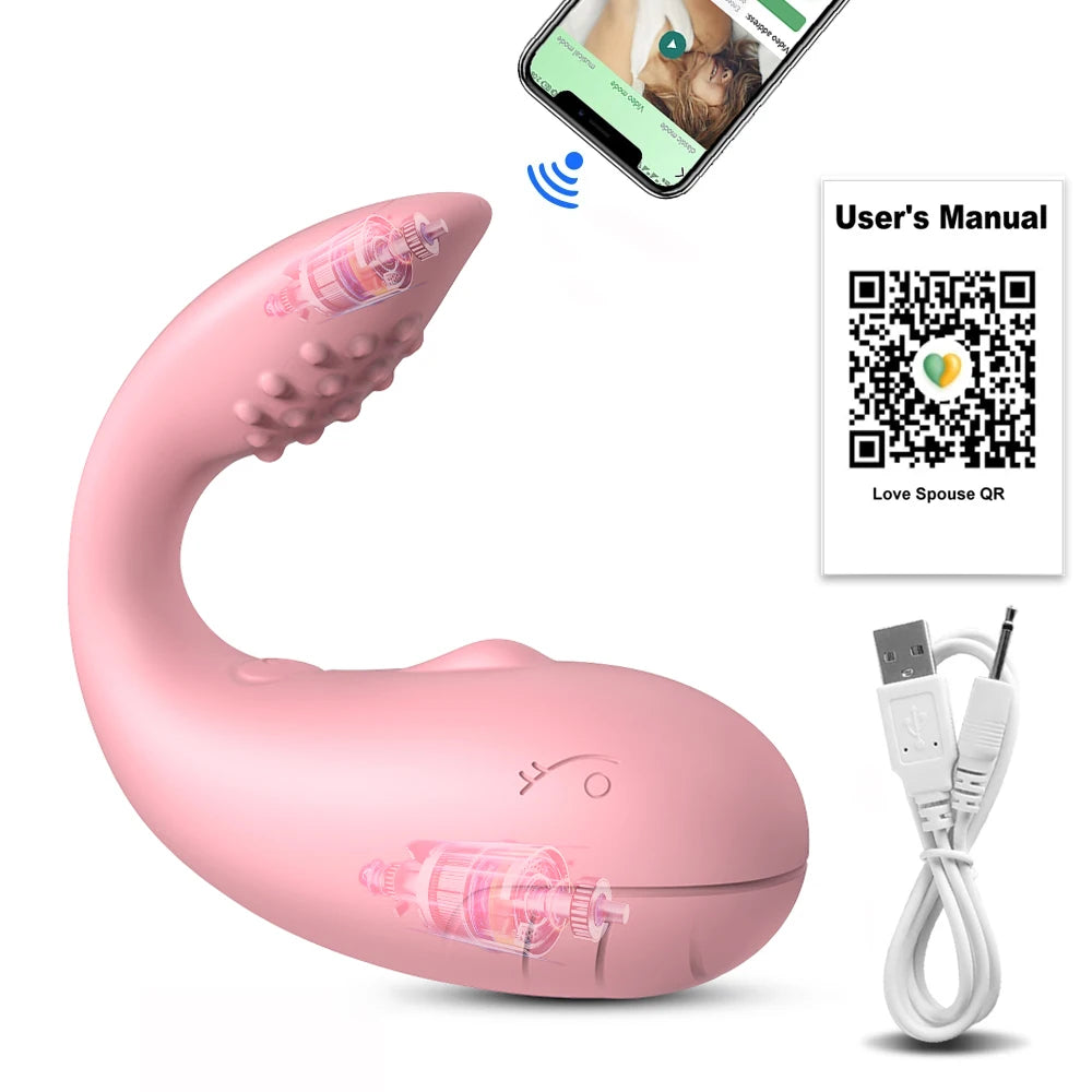 Vibrador Wireless para estimulación femenina