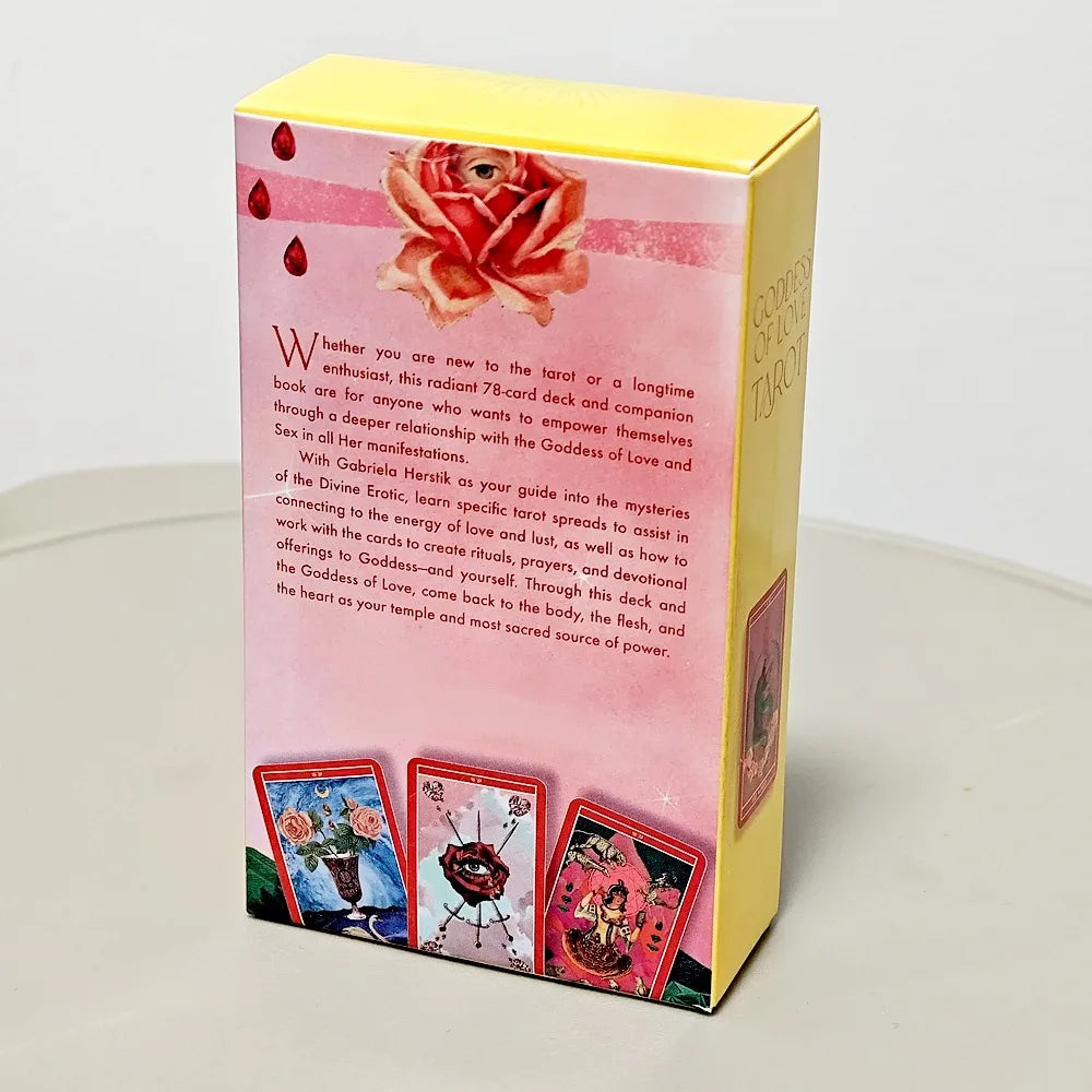 Cartas de Tarot de la Diosa del Amor
