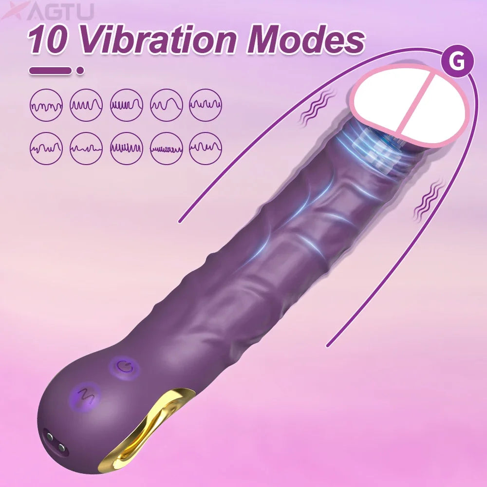 Poderoso Dildo vibrador para mujeres