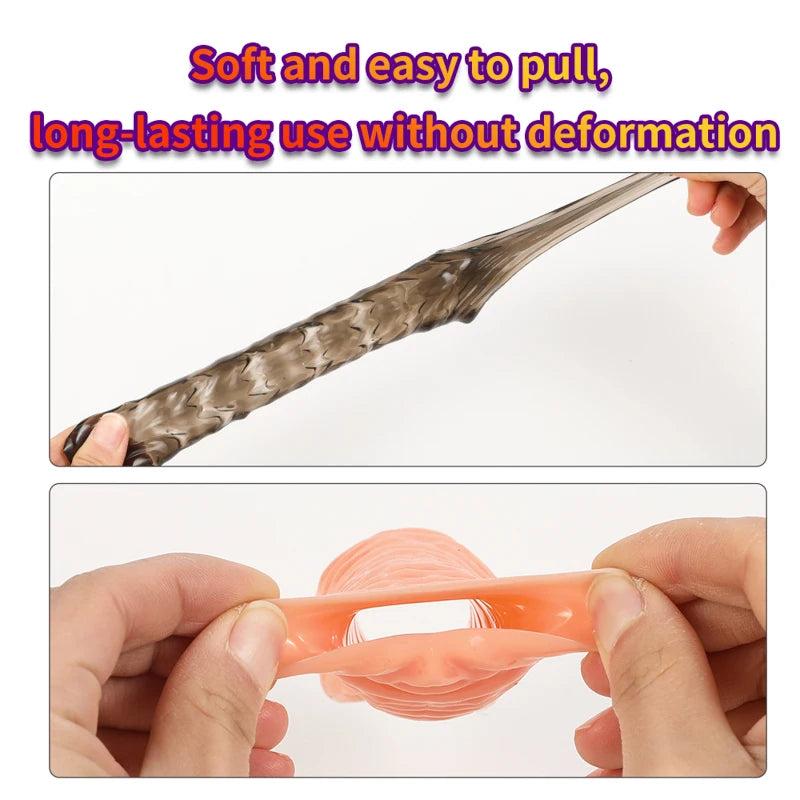 Extensión de pene con anillo para retener la eyaculación y durar más