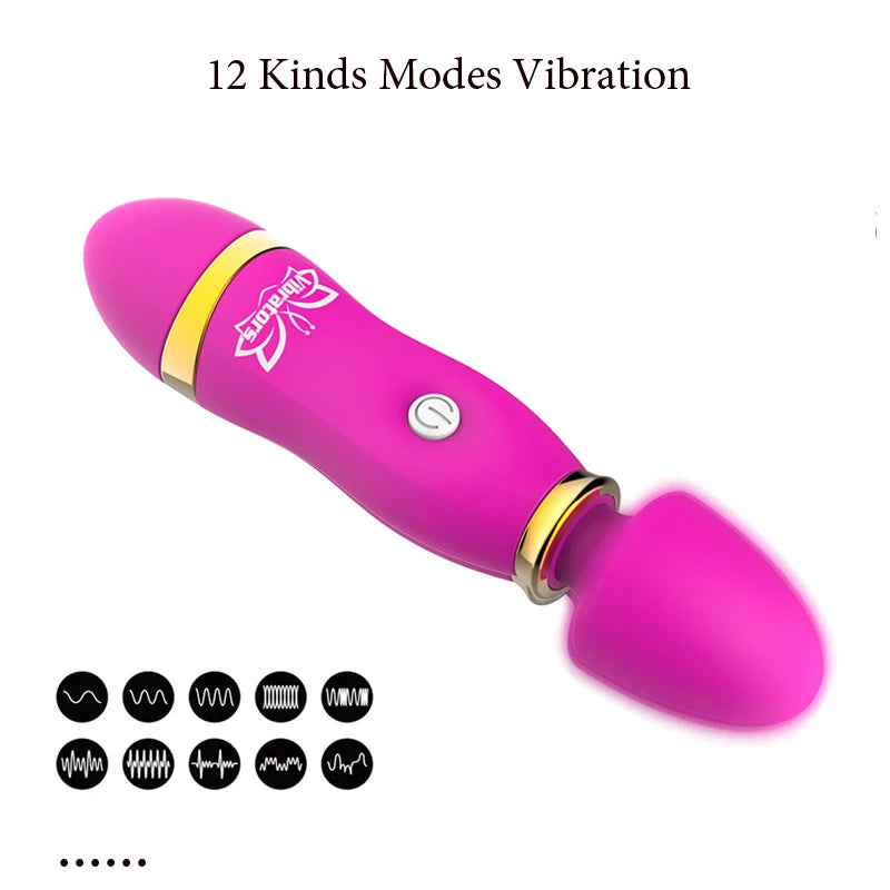 Vibrador de 12 velocidades Estimulador de clítoris