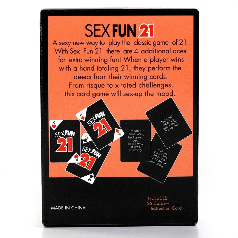 Juego de Cartas Sexo Divertido